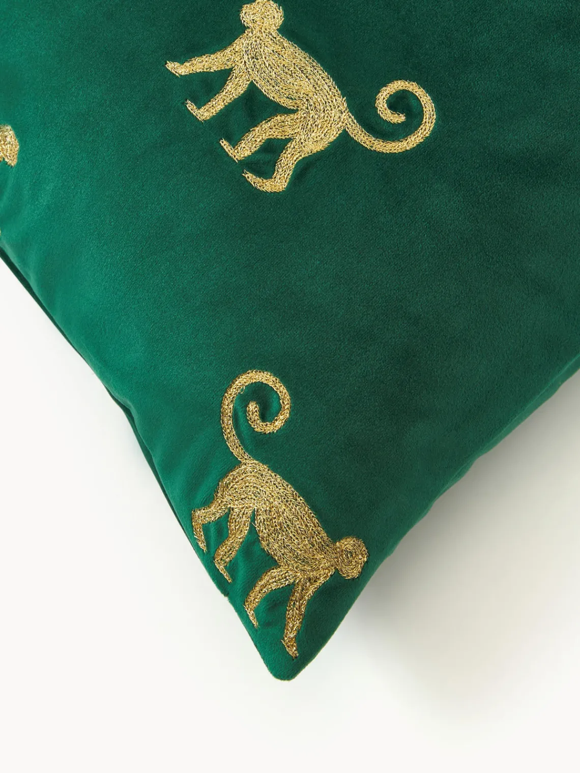 New Funda de cojín de terciopelo bordada Legong Cojines Decorativos|Cojines Decorativos