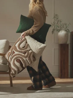 Mantas|Cojines Decorativos>Westwing Collection Funda de cojín de terciopelo Wilda