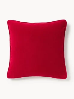 Mantas|Cojines Decorativos>Westwing Collection Funda de cojín de terciopelo Dana Rojo