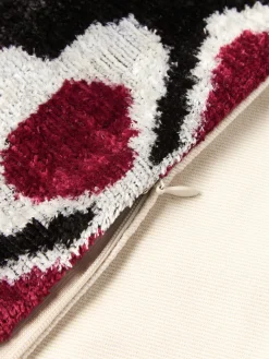 Sale Funda de cojín de terciopelo con estampado floral Velvety Cojines Decorativos|Mantas