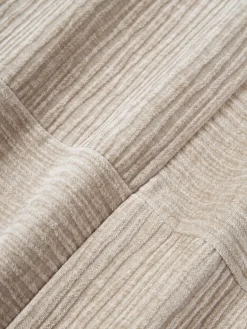 Funda de cojín de terciopelo de estructura lineal fina Fiona Mantas|Cojines Decorativos