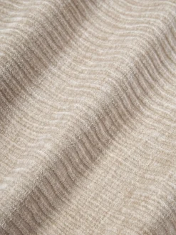 Funda de cojín de terciopelo de estructura lineal fina Fiona Mantas|Cojines Decorativos