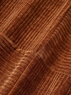 Sale Funda de cojín de terciopelo de estructura lineal fina Fiona Mantas|Cojines Decorativos