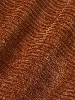 Sale Funda de cojín de terciopelo de estructura lineal fina Fiona Mantas|Cojines Decorativos