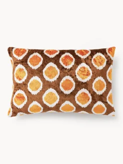 Outlet Funda de cojín de viscosa estampada en tejido jacquard Eddie Cojines Decorativos|Mantas