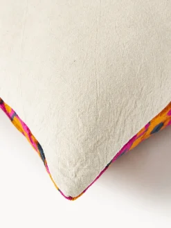 Clearance Funda de cojín de viscosa estampada en tejido jacquard Dima Mantas|Cojines Decorativos