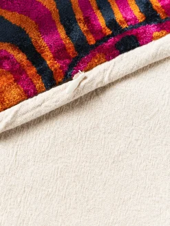 Clearance Funda de cojín de viscosa estampada en tejido jacquard Dima Mantas|Cojines Decorativos