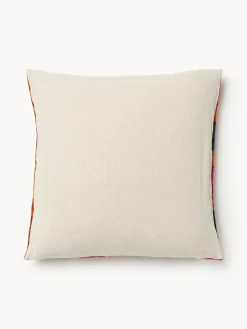 Outlet Funda de cojín de viscosa estampada en tejido jacquard Danelle Cojines Decorativos|Mantas