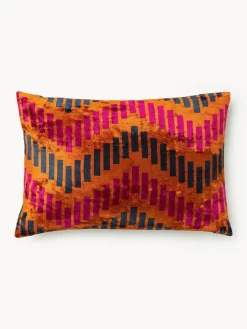 Hot Funda de cojín de viscosa estampada en tejido jacquard Danelle Cojines Decorativos|Mantas