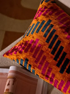 Hot Funda de cojín de viscosa estampada en tejido jacquard Danelle Cojines Decorativos|Mantas