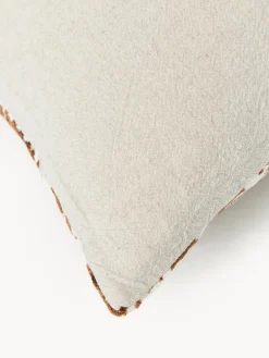 Funda de cojín de viscosa estampada en tejido jacquard Hazel Mantas|Cojines Decorativos