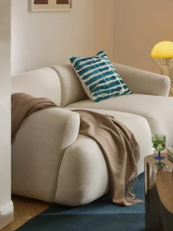 Outlet Funda de cojín de viscosa estampada en tejido jacquard Dejan Mantas|Cojines Decorativos