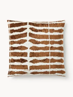 Hot Funda de cojín de viscosa estampada en tejido jacquard Dejan Cojines Decorativos|Mantas