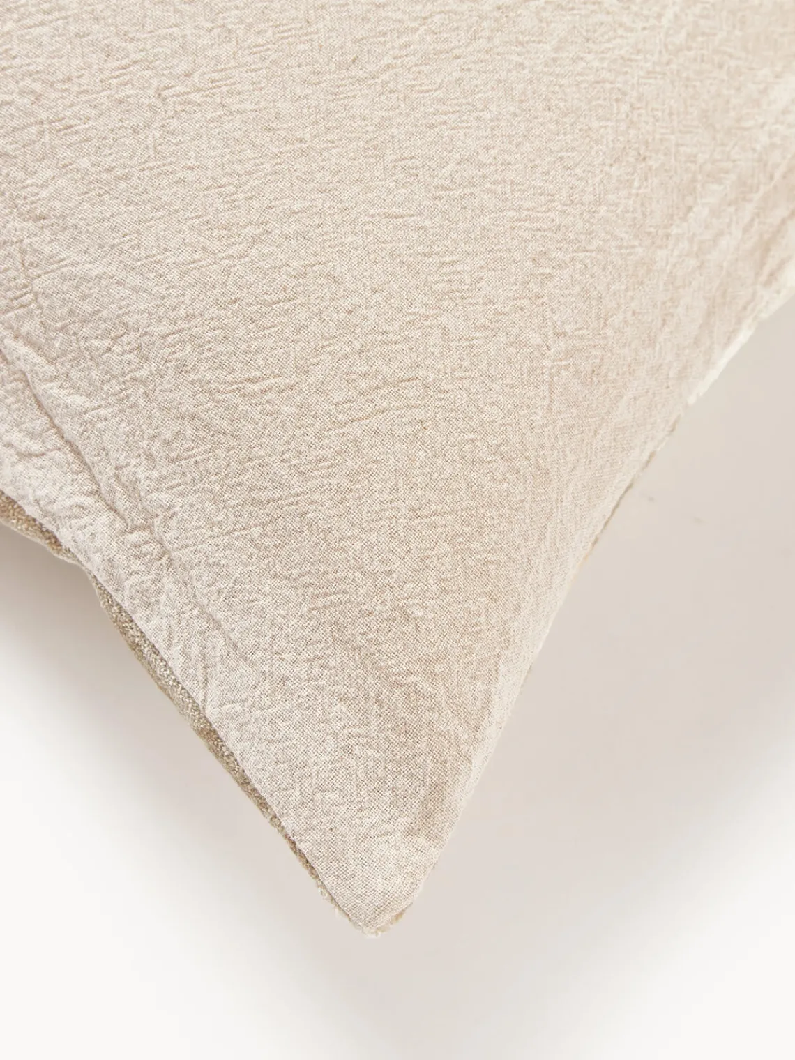 Cojines Decorativos|Cojines Decorativos>Westwing Collection Funda de cojín de viscosa con tejido jacquard Drew Gris claro con motivo de rombos