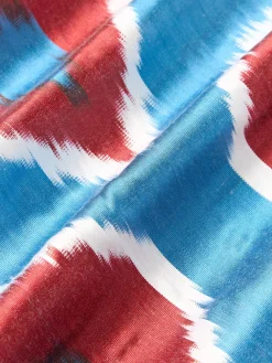 Clearance Funda de cojín decorativo de seda con estampado abstracto Silky Cojines Decorativos|Mantas