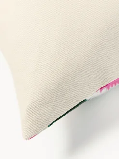 Funda de cojín decorativo de seda con estampado abstracto Silky Mantas|Cojines Decorativos