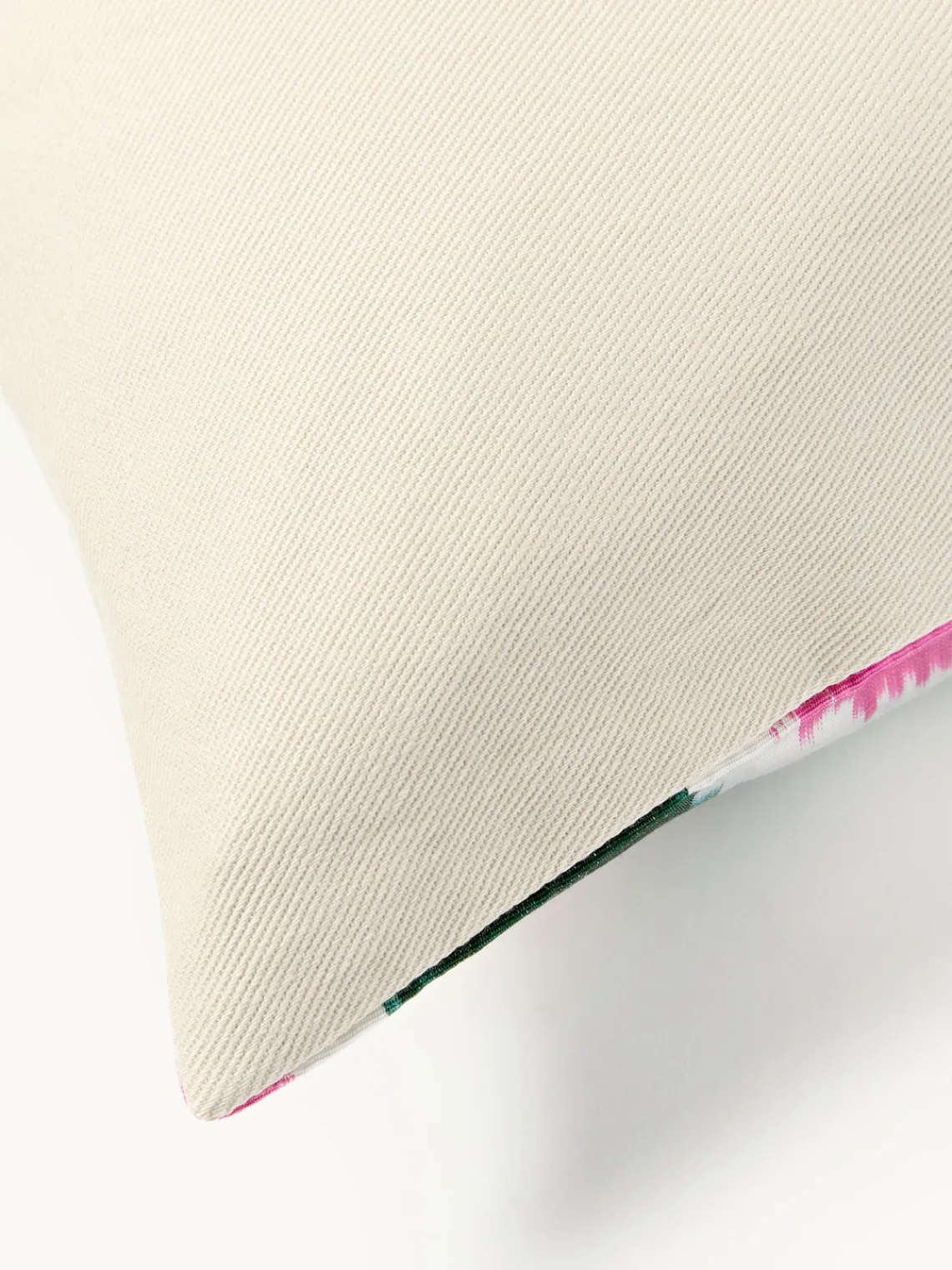 Funda de cojín decorativo de seda con estampado abstracto Silky Mantas|Cojines Decorativos