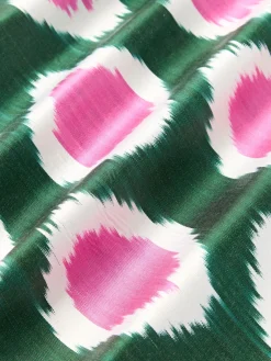 Funda de cojín decorativo de seda con estampado abstracto Silky Mantas|Cojines Decorativos