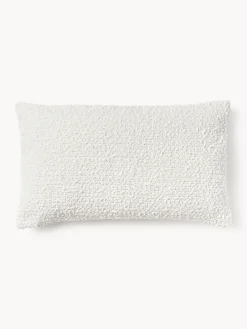 Hot Funda de cojín en tejido bouclé Bellamie Mantas|Cojines Decorativos