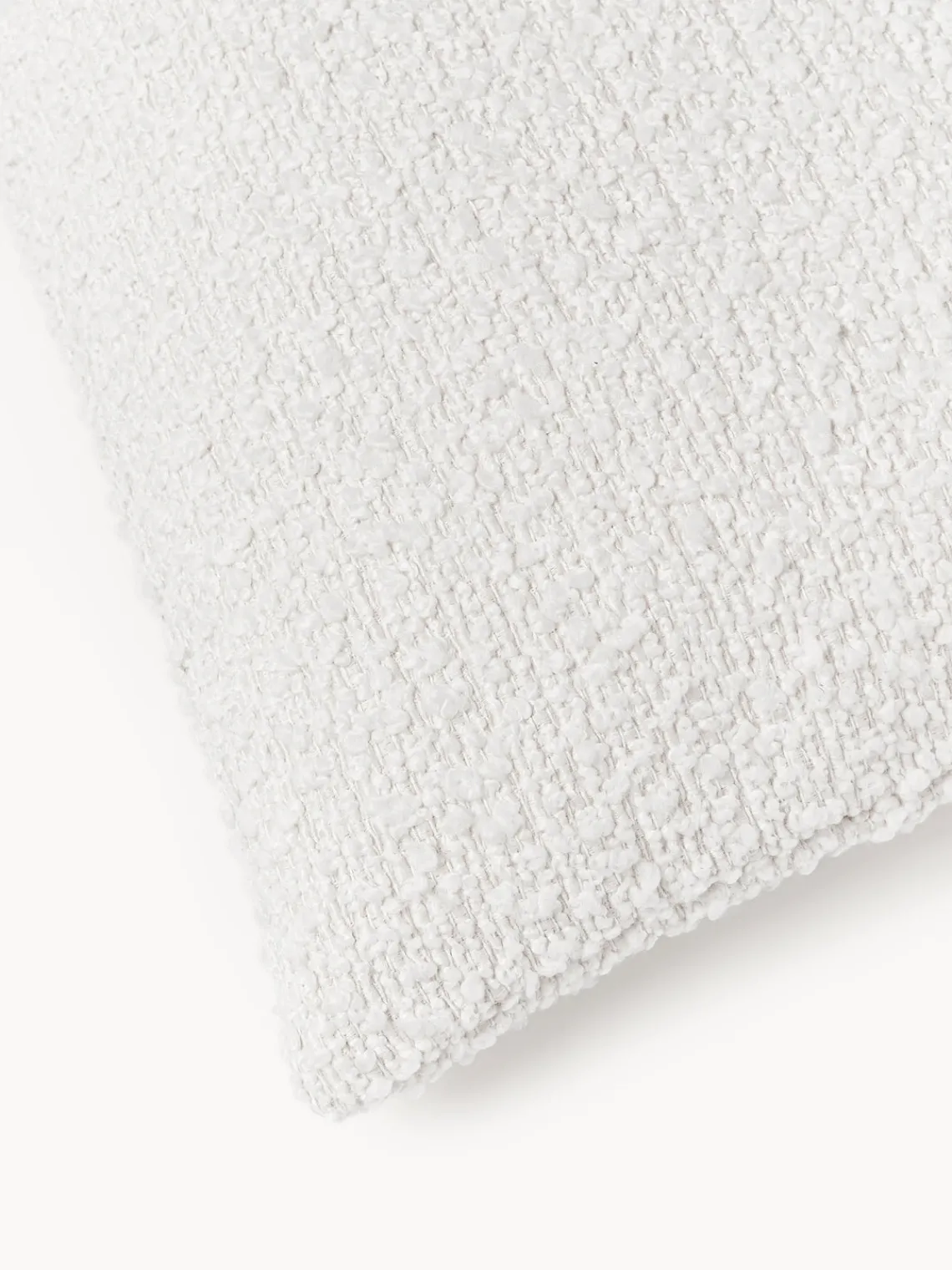 Hot Funda de cojín en tejido bouclé Bellamie Mantas|Cojines Decorativos