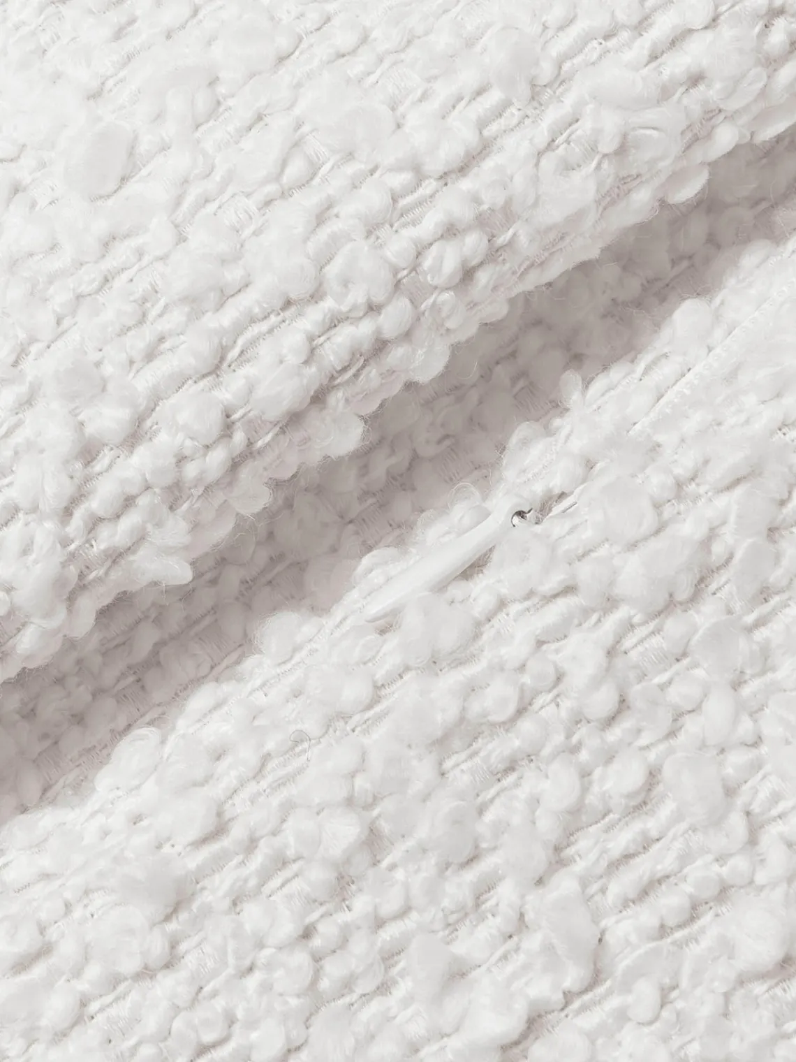 Hot Funda de cojín en tejido bouclé Bellamie Mantas|Cojines Decorativos