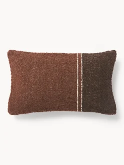 Discount Funda de cojín en tejido bouclé Lago Mantas|Cojines Decorativos