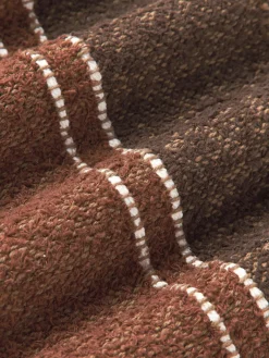 Discount Funda de cojín en tejido bouclé Lago Mantas|Cojines Decorativos