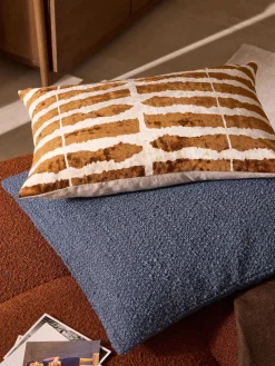 Best Funda de cojín en tejido bouclé Bellamie Cojines Decorativos|Mantas