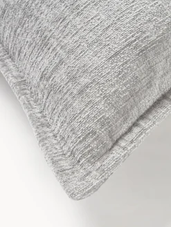 Cojines Decorativos|Mantas>Westwing Collection Funda de cojín en tejido bouclé Shannon HG Bouclé gris claro