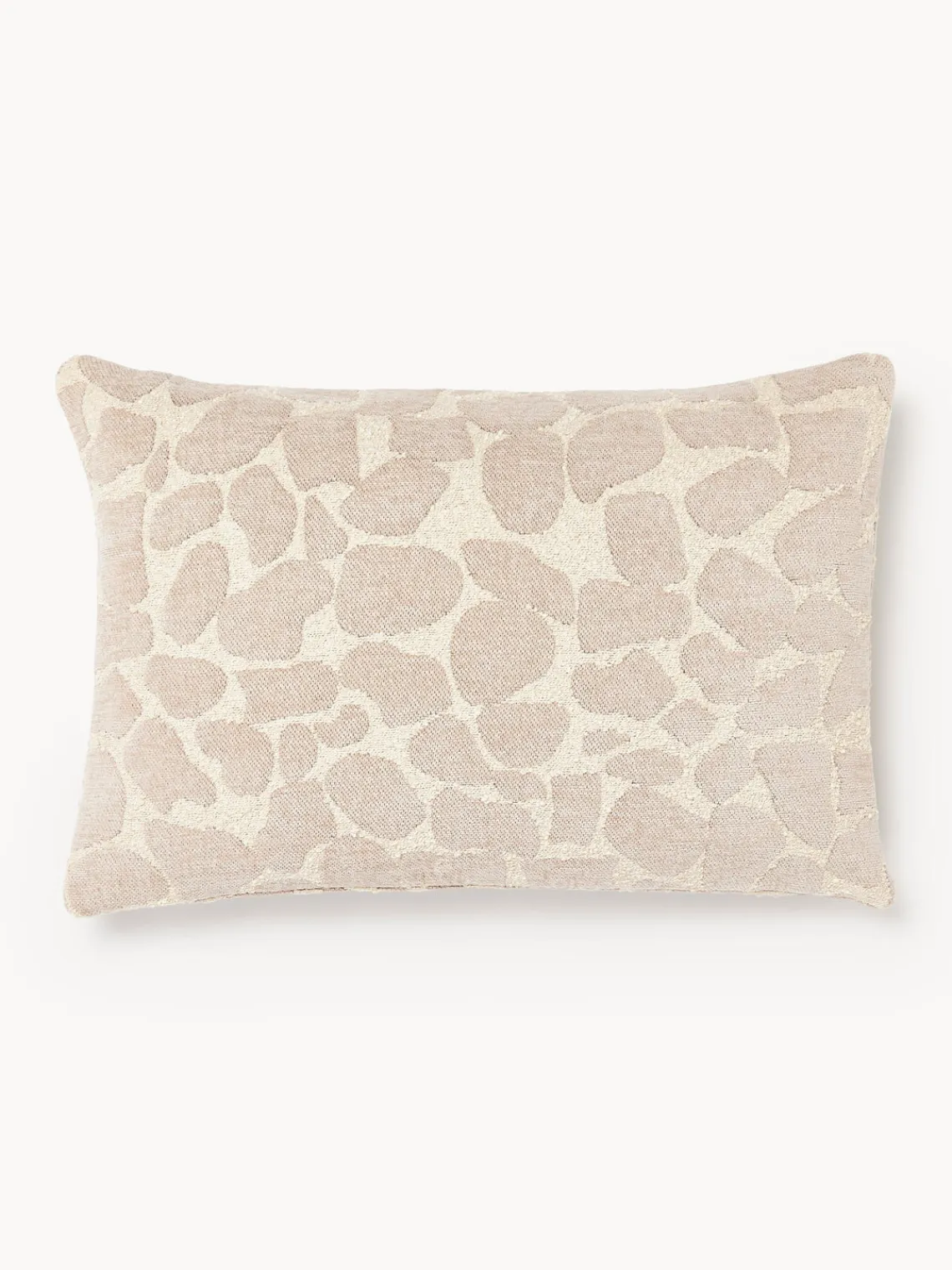 Funda de cojín en tejido bouclé y chenilla Nenda Cojines Decorativos|Mantas