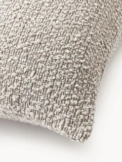 Mantas|Cojines Decorativos></noscript>Westwing Collection Funda de cojín en tejido bouclé Bellamie Bouclé greige