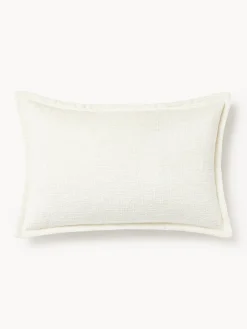 Outlet Funda de cojín en tejido bouclé Shannon OW 40x60 Cojines Decorativos|Mantas