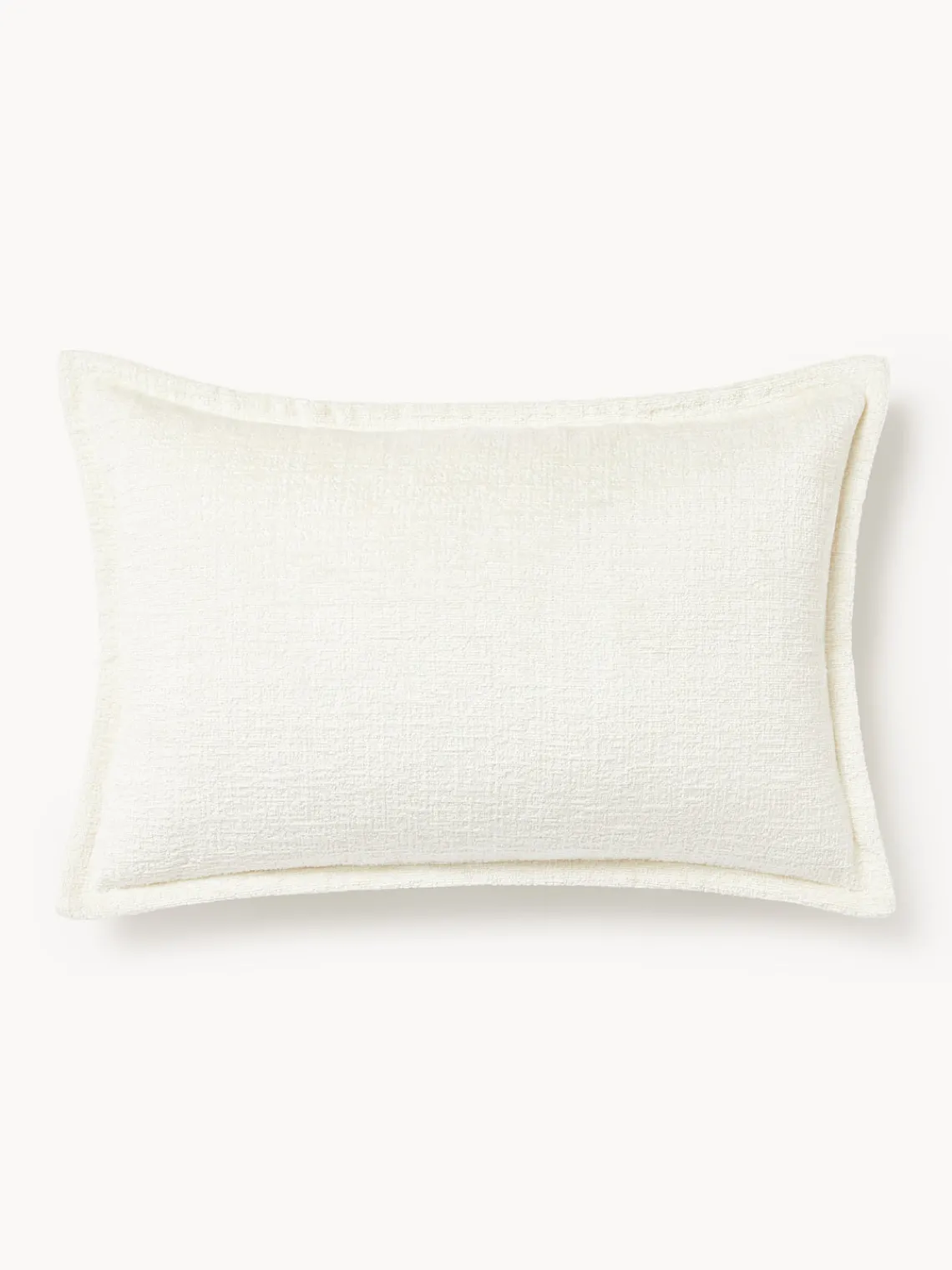 Outlet Funda de cojín en tejido bouclé Shannon OW 40x60 Cojines Decorativos|Mantas