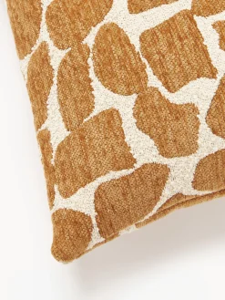 Sale Funda de cojín en tejido bouclé y chenilla Nenda Cojines Decorativos|Mantas