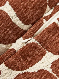 Best Funda de cojín en tejido bouclé y chenilla Nenda Cojines Decorativos|Mantas