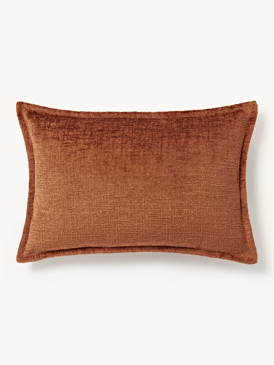 Cojines Decorativos|Mantas>Westwing Collection Funda de cojín en tejido bouclé Shannon T 40x60 Bouclé terracota