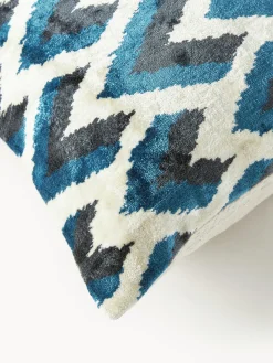 New Funda de cojín estampada de viscosa en tejido jacquard Heron Cojines Decorativos|Mantas