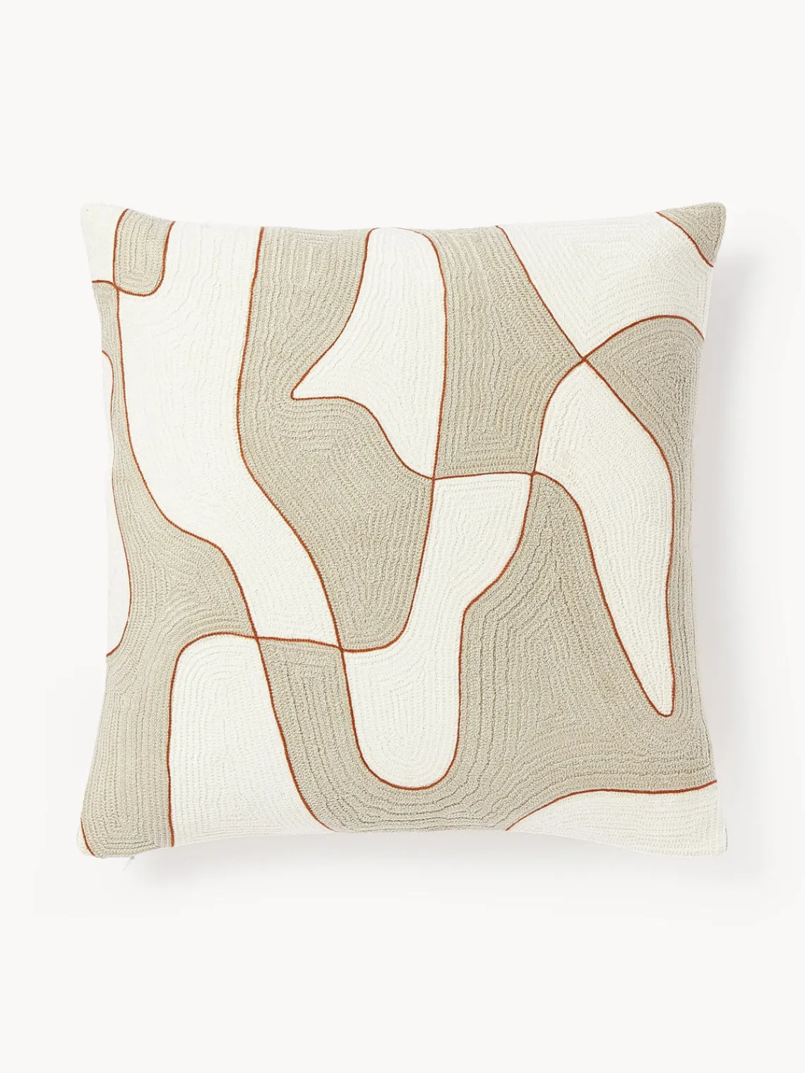 Clearance Funda de cojín estampada Kobe Mantas|Cojines Decorativos