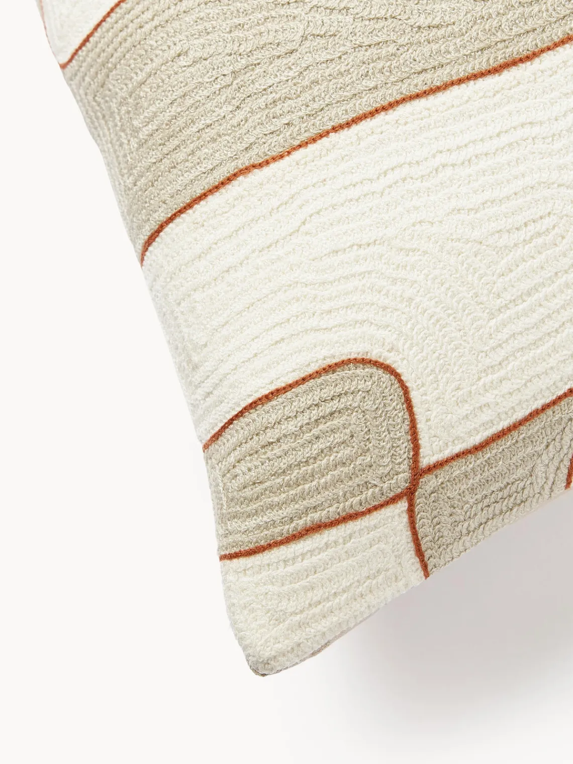 Clearance Funda de cojín estampada Kobe Mantas|Cojines Decorativos