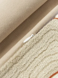 Clearance Funda de cojín estampada Kobe Mantas|Cojines Decorativos