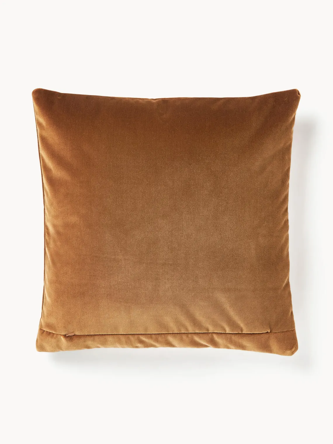 Cojines Decorativos|Mantas>Westwing Collection Funda de cojín estampada Vila Tonos marrones, blanco Off White