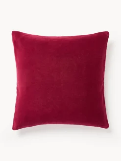 Cojines Decorativos|Mantas>Westwing Collection Funda de cojín Finna Color vino