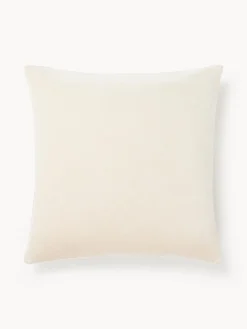 Mantas|Cojines Decorativos>Westwing Collection Funda de cojín Finna Beige claro