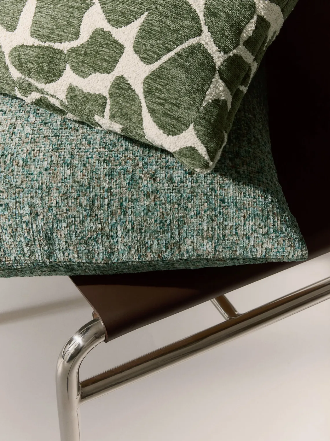 Cojines Decorativos|Mantas>Westwing Collection Funda de cojín Hanka Verde menta