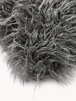 Cojines Decorativos|Mantas>Westwing Collection Funda de cojín mullida degradada Dolly Tonos grises