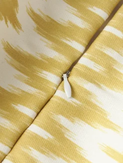 Clearance Funda de cojín para exterior con estampado ikat Maillot Cojines De Exterior|Cojines Decorativos