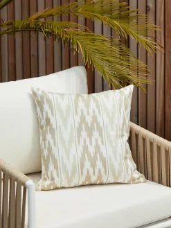 Clearance Funda de cojín para exterior con estampado ikat Maillot Cojines De Exterior|Cojines Decorativos