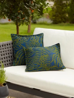 Cojines De Exterior|Cojines Decorativos>Westwing Collection Funda de cojín para exterior estampado jacquard Ortun