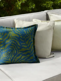 Cojines De Exterior|Cojines Decorativos></noscript>Westwing Collection Funda de cojín para exterior estampado jacquard Ortun