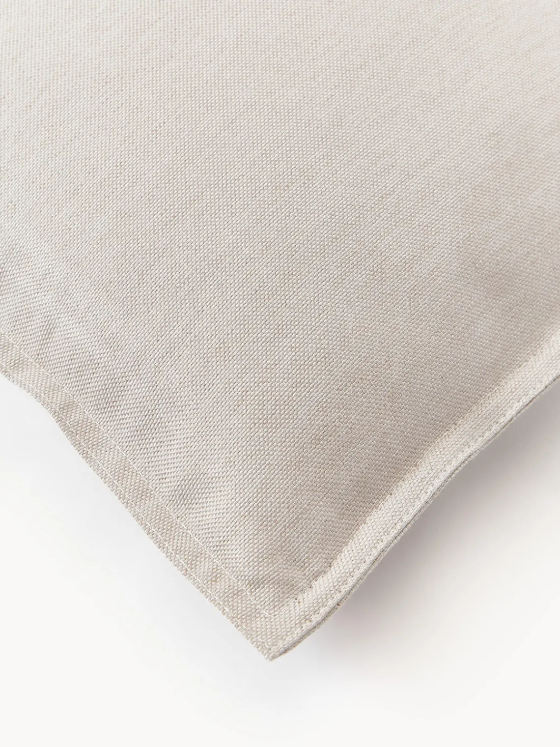 Mantas|Cojines De Exterior>Westwing Collection Funda de cojín para exterior Ortun Beige claro